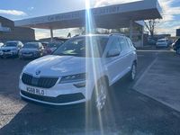 Used Skoda Karoq SE L 115 HP (84 kW) 2018 White SUV