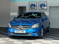 Used Mercedes A180 Sport Edition 109 HP (80 kW) 2015 Blue Hatchback