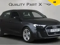 Used Audi A1 Sportback S-Line 150 HP (110 kW) 2020 Black Hatchback
