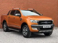 Begagnad Ford Ranger Wildtrack 200 HK (147 kW) 2018 Orange Pickup