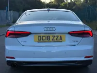 Used Audi A5 S-Line 150 HP (110 kW) 2018 White Coupe