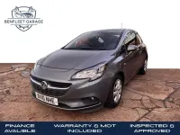 Used Vauxhall Corsa Design Edition 95 HP (69 kW) 2016 Grey Hatchback