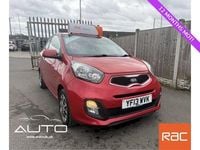 Used Kia Picanto City 68 HP (50 kW) 2013 Red Hatchback