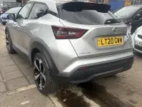 Used Nissan Juke Tekna 117 HP (86 kW) 2020 Silver SUV