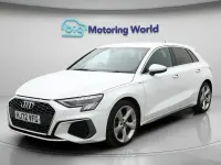 Second-hand Audi A3 Sportback S-Line 110 CP (80 kW) 2022 Alb Hatchback