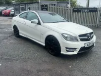 Used Mercedes C220 AMG 170 HP (125 kW) 2012 White Coupe