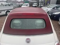 Used Fiat 500 Lounge 69 HP (50 kW) 2014 White Cabriolet