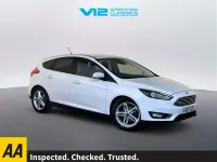 Used Ford Focus Titanium 100 HP (73 kW) 2018 White Hatchback