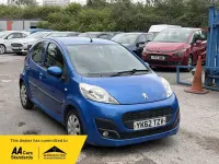 Second-hand Peugeot 107 Active 68 CP (50 kW) 2013 Albastru Hatchback