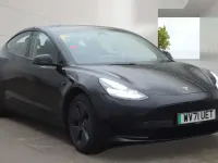 Used Tesla Model 3 Standard Range Plus 366 kW (498 HP) 2021 Black Sedan