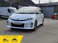 Used Toyota Estima Hybrid 2013 White MPV