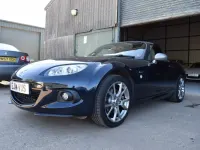 Usado Mazda MX5 Edition 126 CV (92 kW) 2014 Azul Descapotable