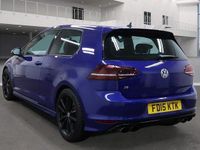 Used VW Golf VII R 2015 Blue Hatchback