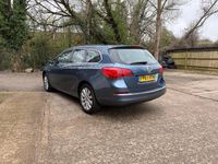 Used Vauxhall Astra 110 HP (80 kW) 2015 Blue Estate