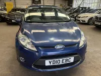 Used Ford Fiesta Zetec 82 HP (60 kW) 2010 Blue Hatchback