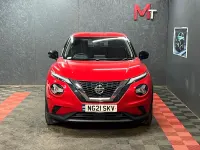 Used Nissan Juke Acenta 114 HP (83 kW) 2021 Red SUV