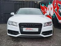 Used Audi A7 Sportback Black Edition 313 HP (230 kW) 2014 White Hatchback