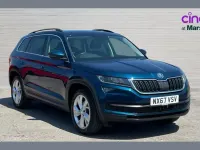 Used Skoda Kodiaq SE L 150 HP (110 kW) 2017 Blue SUV
