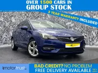 Used Vauxhall Astra SRi 145 HP (106 kW) 2021 Blue Hatchback