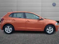 Used VW Polo SE 95 HP (69 kW) 2019 Orange Hatchback