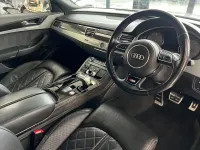 Used Audi S8 Advanced 520 HP (382 kW) 2016 White Sedan