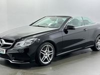 Używany Mercedes E350 AMG 252 KM (185 kW) 2013 Czarny Kabriolet