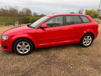 Used Audi A3 Sportback 102 HP (75 kW) 2009 Red Hatchback