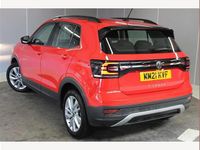 Used VW T-Cross SE 110 HP (80 kW) 2021 Red SUV