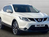 Used Nissan Qashqai Tekna 116 HP (85 kW) 2016 White SUV