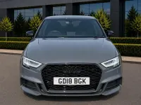 Used Audi A3 Black Edition 190 HP (139 kW) 2018 Grey Sedan