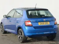 Used Skoda Fabia Colour Edition 94 HP (69 kW) 2018 Blue Hatchback