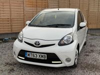 Used Toyota Aygo 67 HP (49 kW) 2013 White Hatchback