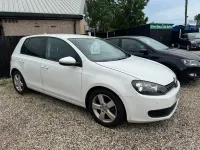 Used VW Golf VI Match 105 HP (77 kW) 2011 White Hatchback