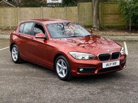 Used BMW 118 Comfort Edition 2017 Orange Hatchback
