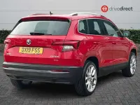 Used Skoda Karoq 150 HP (110 kW) 2019 Red SUV
