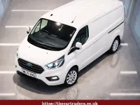 Begagnad Ford Transit Custom Limited 2021 Vit Van
