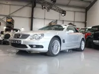 Used Mercedes SL55 AMG AMG 476 HP (350 kW) 2002 Silver Cabriolet