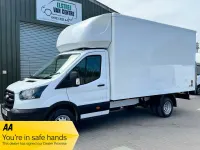 Used Ford Transit S 130 HP (95 kW) 2021 White Cabriolet