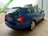 Used Skoda Octavia Elegance 184 HP (135 kW) 2014 Blue Hatchback