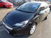Używany Vauxhall Corsa 75 KM (55 kW) 2016 Czarny Hatchback
