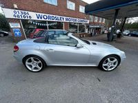 Used Mercedes SLK200 2008 Metallic silver Cabriolet