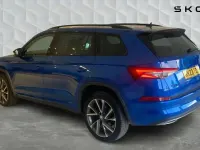 Used Skoda Kodiaq SportLine 196 HP (144 kW) 2023 Race blue metallic SUV