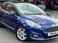 Used Ford Fiesta Vignale 140 HP (102 kW) 2018 Blue Hatchback