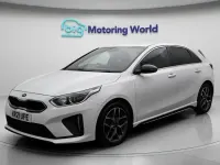 Used Kia Ceed GT-Line 158 HP (116 kW) 2021 White Hatchback