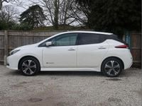 Used Nissan Leaf Tekna 110 kW (150 HP) 2018 White Hatchback