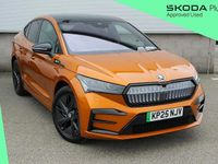 Used Skoda Enyaq iV vRS 250 kW (340 HP) 2025 Phoenix orange metallic SUV