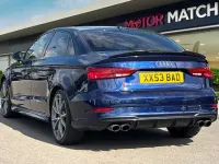 Used Audi S3 Black Edition 2018 Blue Sedan