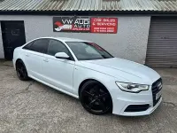 Usado Audi A6 Black Edition 190 HP (139 kW) 2014 Branco Sedan