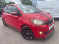 Begagnad Skoda Citigo Sport 2013 Röd Halvkombi