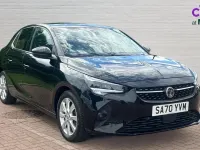 Used Vauxhall Corsa Elite 100 HP (73 kW) 2020 Black Hatchback